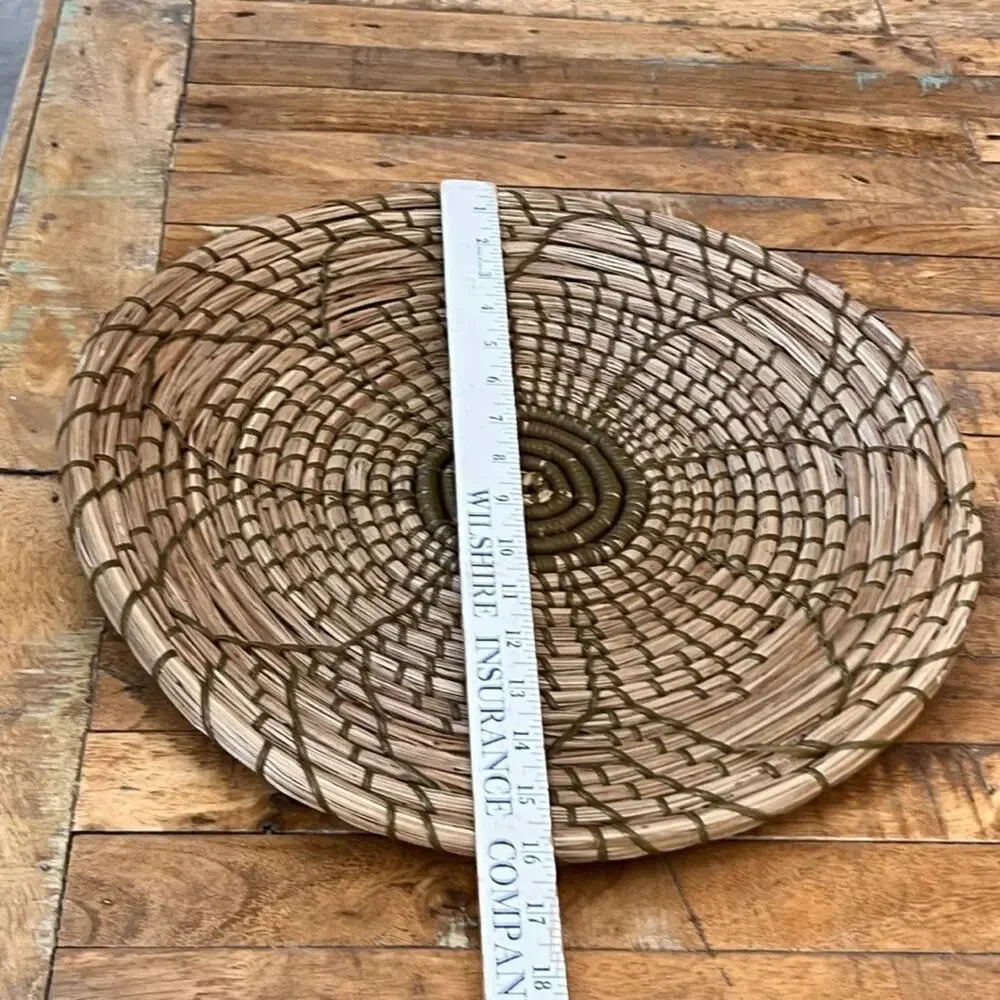 Handmade Hanging Wall Basket 16